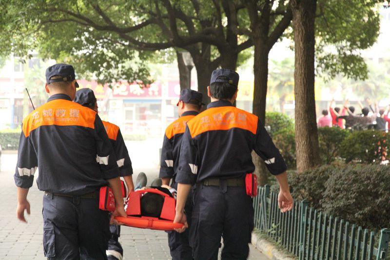 中惠商城消防演练